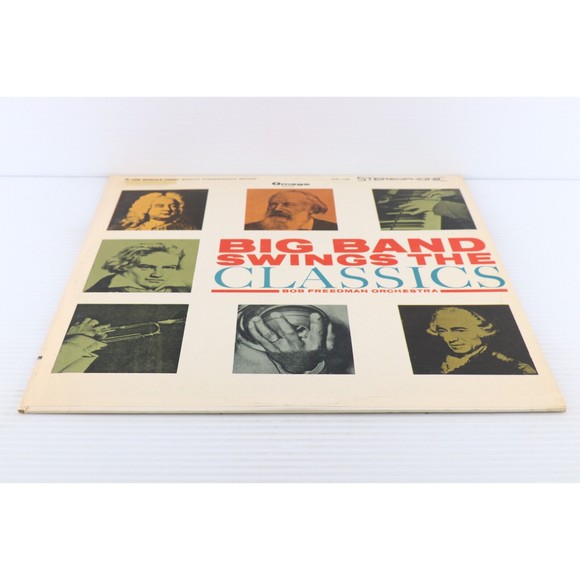 The Bob Freedman Orchestra Big Band Swings The Classics 12" LP Record Omega Disk - Picture 4 of 16